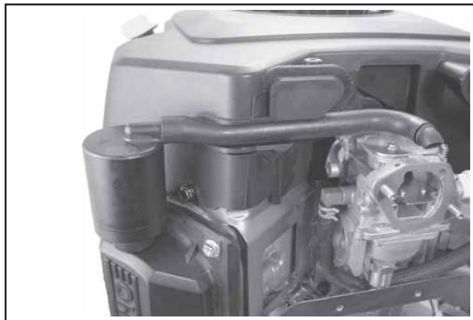 KOHLER CV493 - Installation du filtré à air - 1