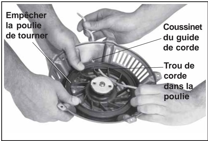 KOHLER CV493 - Remplacement de la corde - 2