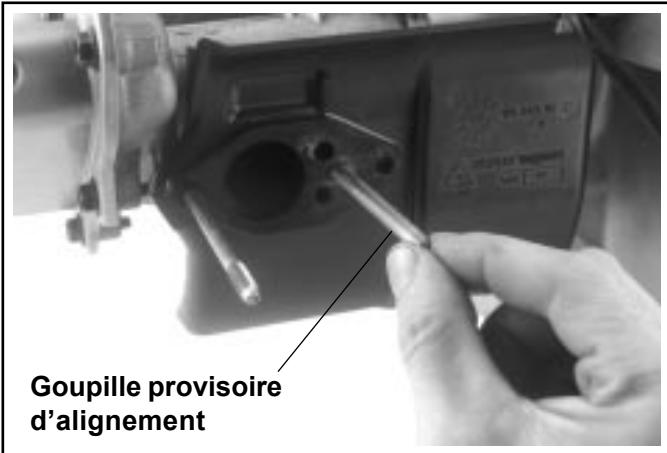 Goupille provisoire d'alignement
