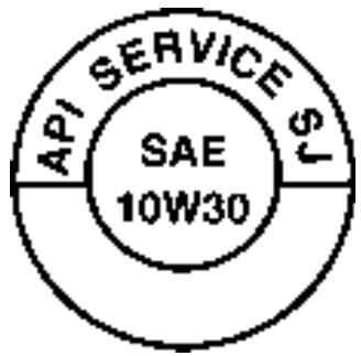 API SERVICE SAE 10W30