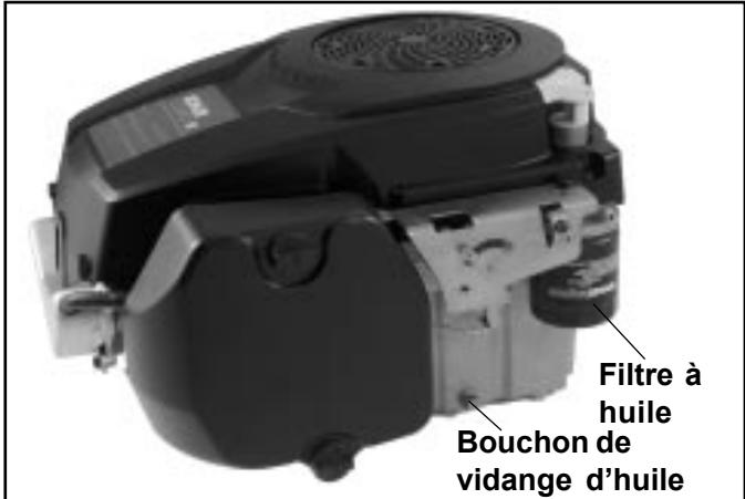 Filtre à huile Bouchon de vidange d'huile