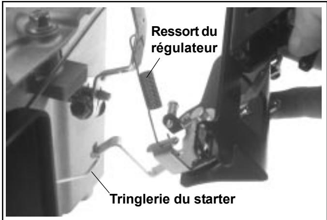 Ressort du régulateur Tringlerie du starter