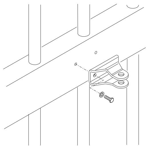 ADYX OMEGA 900 - FIXATION DE LA PATTE PORTAIL - 1