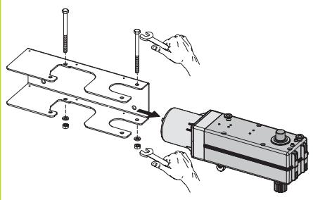 ADYX DELTA 929 - Positionnement de la platine support - 2
