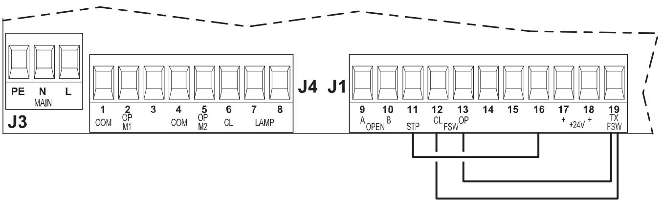 ADYX DELTA BAS - Bornier J1 branchement sans cellule - 1