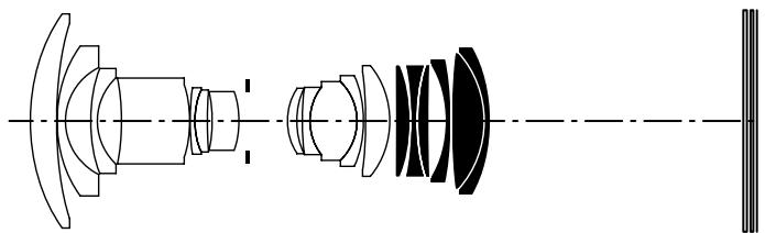 HASSELBLAD HTS1.5 - POSITION PUPILLE D'ENTREE - 1