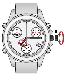 TISSOT CHRONOGRAPHES FLY-BACK - Correction rapide de la date - 2