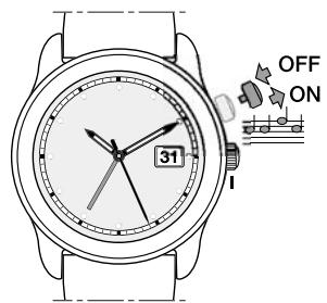 TISSOT MONTRES ANALOGIQUES AVEC ALARME - Couronne en position II - 1