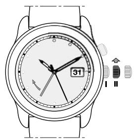 TISSOT MONTRES ANALOGIQUES AVEC ALARME - Couronne en position II - 1