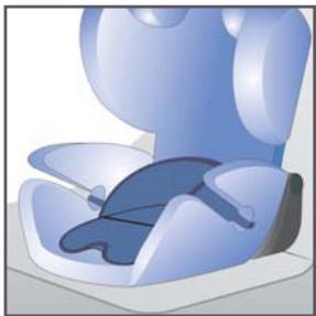 KIDDY COMFORT PRO - Höheneinstellung des Sitzkissens - 4