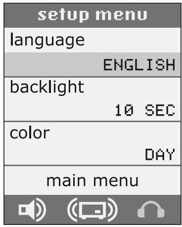 CORSAIR SP2500 - First-time use: selecting the display language - 1