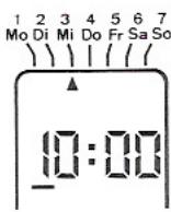BUDERUS HS 3220 - Exemple de réglage: Mercredi, 15:42 heures - 5