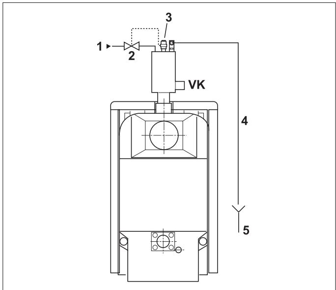 BUDERUS LOGANO G211 - Raccordement de l'échangeur thermique de sécurité (accessoire) - 1
