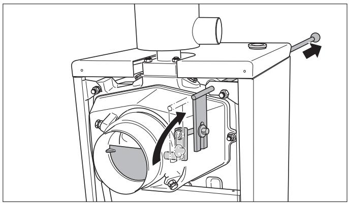 BUDERUS LOGANO G211 - Clapet des fumées - 2