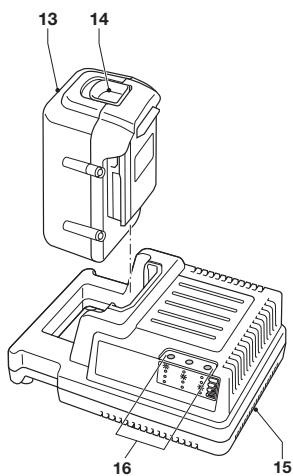 Technical diagram of a device with numbered components, likely an electrical or mechanical assembly.