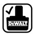 DEWALT DC920KB - Schilder am Ladegerät und am Akku - 7