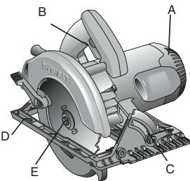 DEWALT DW367 - COMPOSANTS - 1