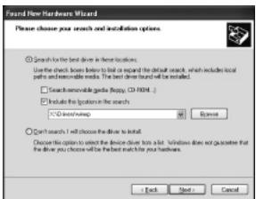 SWEEX LC101 - Installation sous Windows 2000 et XP - 3