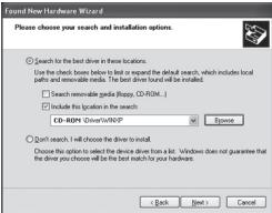 SWEEX LW057V2 - Installation sous Windows XP - 3