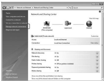 SWEEX LW311 - Afficher les paramètres de l'ordinateur sous Windows Vista - 1