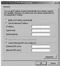 SWEEX LW312 - Afficher les paramètres de l'ordinateur sous Windows 2000 et XP - 2