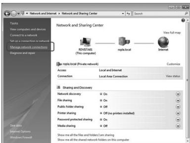 SWEEX LW312 - Afficher les paramètres de l'ordinateur sous Windows Vista - 1
