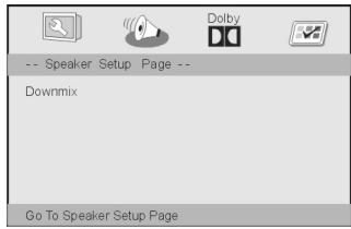 SWEEX MM100 - Page de configuration des haut-parleurs (Speaker) - 1