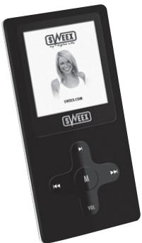 SWEEX MP438 - Transférer des fichiers vers le MP3 1.5" black pearl sweeex - 1