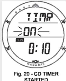 OCEANIC ATOM 20 - Chronographe (chrono/temps intermédiaire) - 1