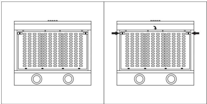 OCEANIC OCEAHC400W - Comment retirer le filtre - 1