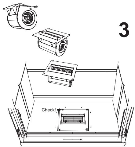 BODART & GONAY BODART & GONAY PHENIX 1150 - Placement du ventilateur et variateur (option). - 3