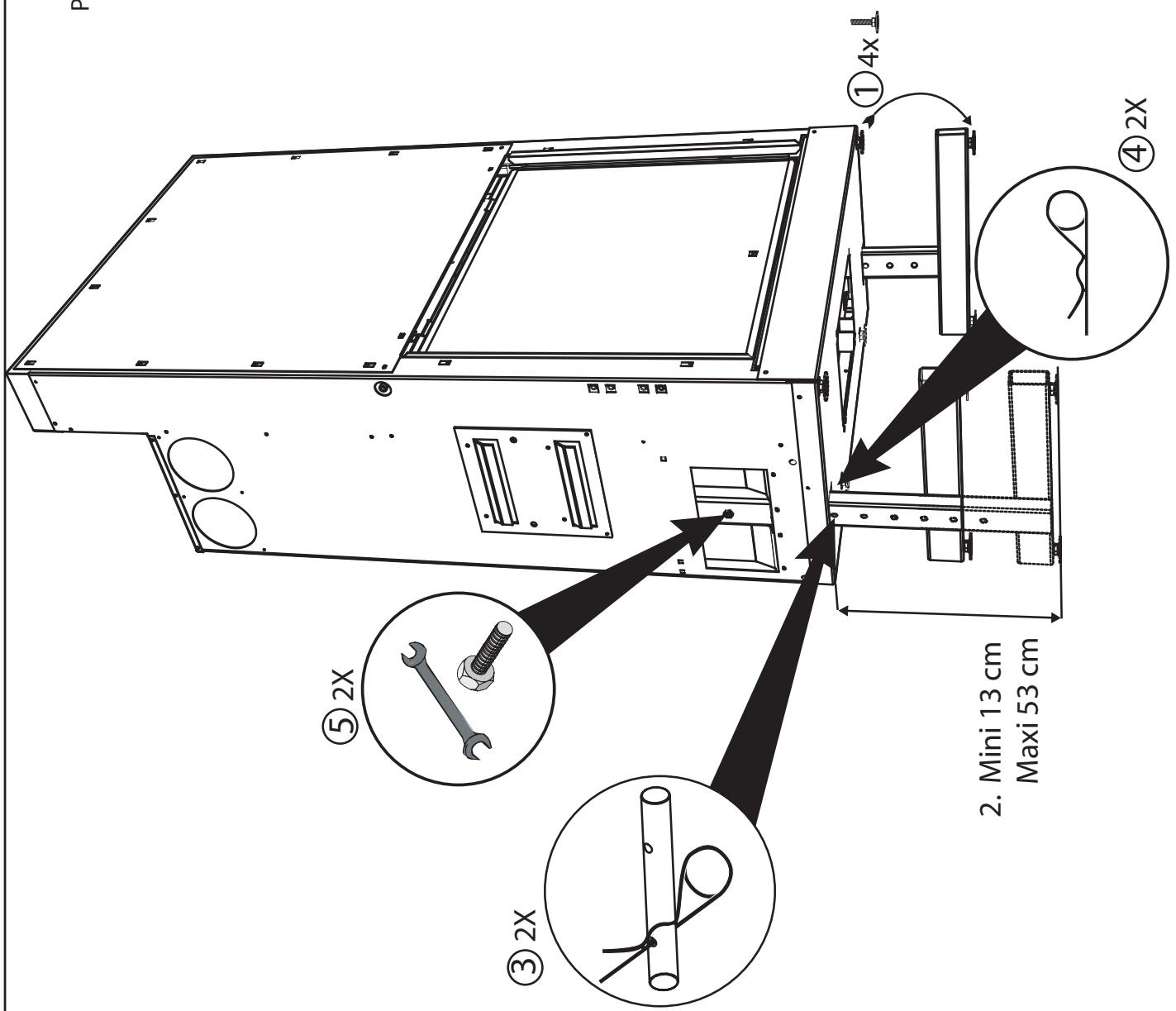 BODART & GONAY BODART & GONAY PHENIX 1150 - Placement des pieds - 5