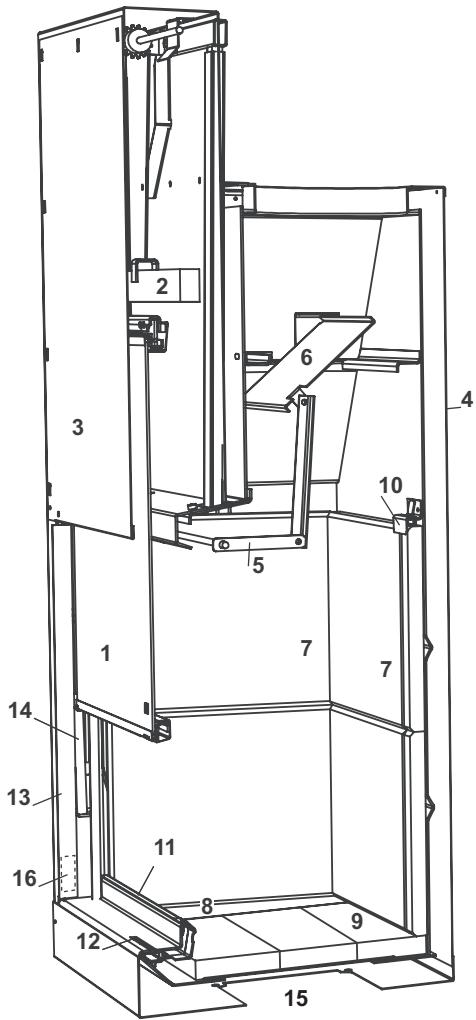 BODART & GONAY BODART & GONAY PHENIX 1150 - Description des éléments - 1