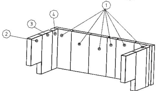 BODART & GONAY BODART & GONAY PRISMA - PlACEMENT des briques et des plaques fonte pour les In Fire : - 3