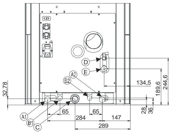 MCZ ATHOS HYDRO - SCHEMA RACCORDEMENT POÉLE POLAR/NOVA AVEC KIT PRODUCTION EAU SANITAIRE - 2