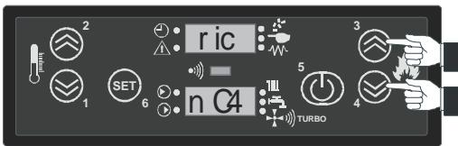 MCZ ATHOS HYDRO - LA PROCÉDURE POUR LE CHOIX DU DOSAGE LE PLUS APPROPRIÉ N'EST ACTIVÉE QUE LORSQUE LE POÊLE EST ÉTEINT. - 5