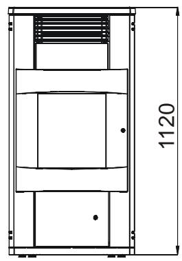MCZ ATHOS HYDRO - Dimensions ATHOS version HYDRO - 3