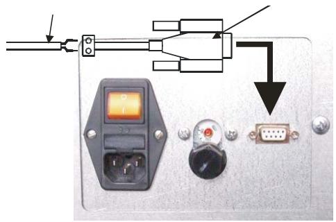 MCZ ATHOS HYDRO - Une fois branché le thermostat il est nécessaire de désactiver le thermostat interieur équipant le poèle. - 1