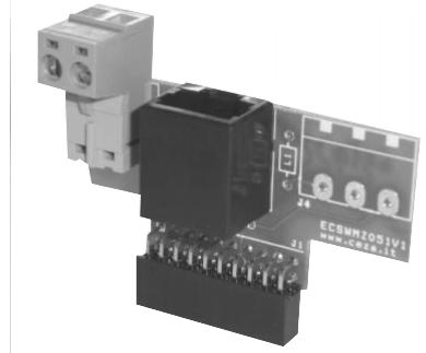 MCZ EGO AIR - Branchement du thermostat ambient externe - 1