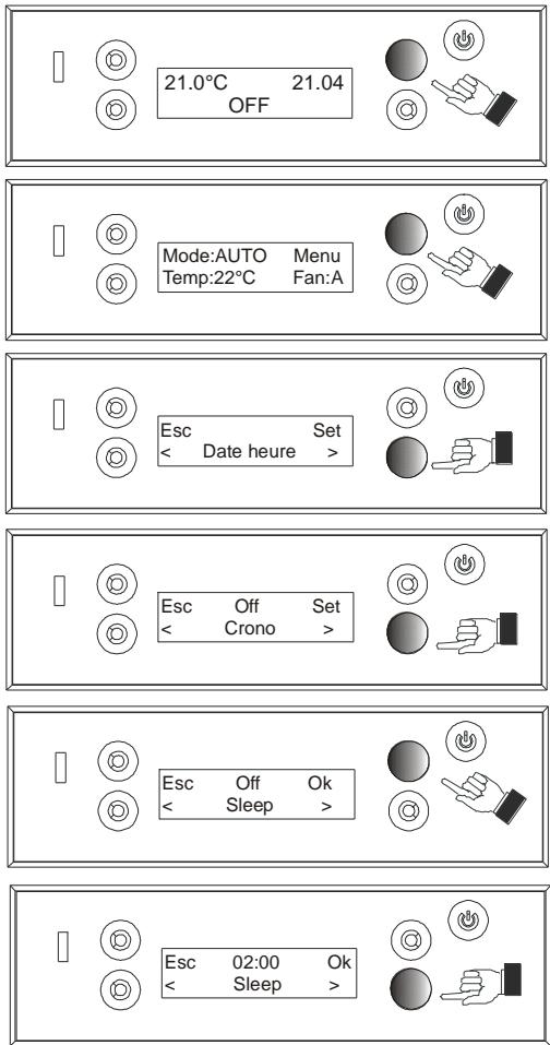 MCZ MUSA HYDRO - Activation, désactivation modalité AUTO-ECO - 5