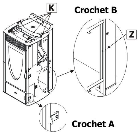 MCZ OMEGA - LE MONTAGE DES CARREaux EN CERAMIQUE DOIT TOUJOURS COMMENCER A PARTIR DU BAS. - 1