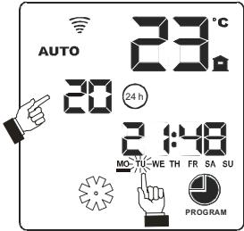 MCZ POWERBOX LINK - DÉBUT DE LA PROGRAMMATION : LUNDI - 12
