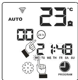 MCZ POWERBOX LINK - DÉBUT DE LA PROGRAMMATION : LUNDI - 6