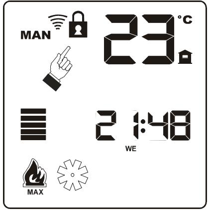 MCZ SOLAR - Verrouillage du clavier - 1