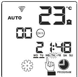 MCZ SOLAR - Début de la programmation : lundi - 9