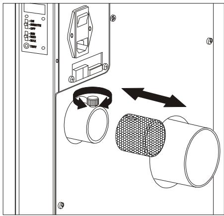 MCZ STAR AIR - MONTAGE DU FILTRÉ À AIR - 1