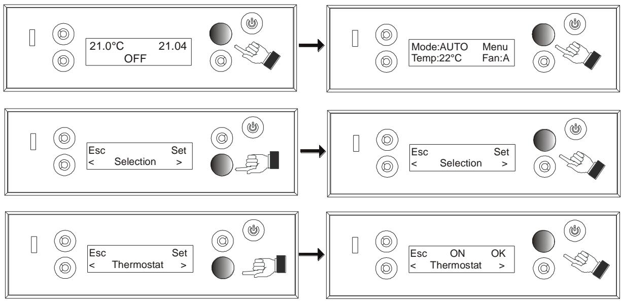 MCZ STAR AIR - Branchement du thermostat ambient externe - 5