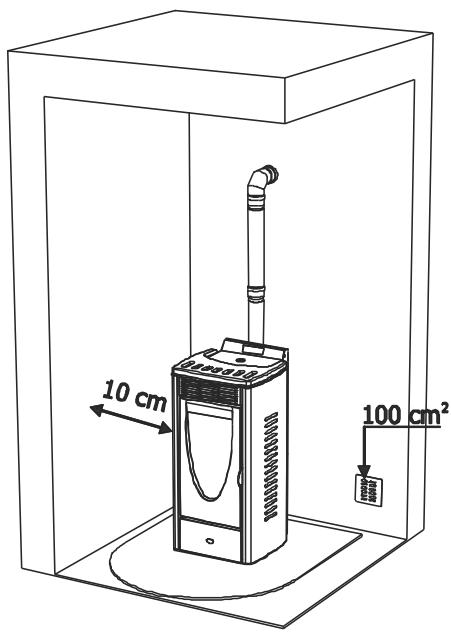 MCZ STAR AIR - LE LIEU D'INSTALLATION - 3