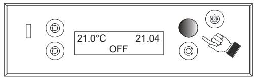 MCZ STAR AIR - Mode manuel - 2