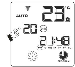 MCZ SUITE COMFORT AIR - Configuration d'un programme journalier - 8